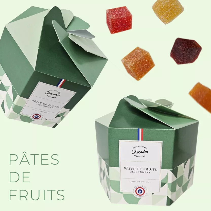 Assortiment de Pâtes de fruits - Chocodic