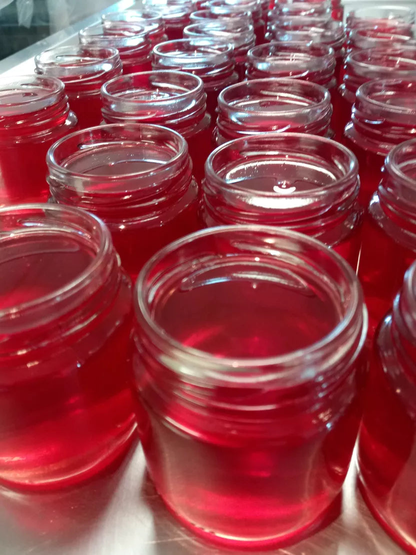 Gelée extra Le Baiser Volé 220g (Fraise Rose) - Les Confitures de la Hoube