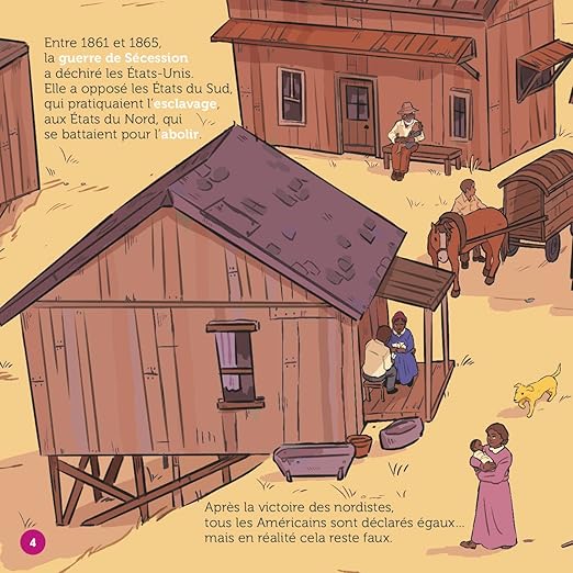 "Joséphine Baker, Une artiste en lutte pour la liberté"  Mes P'tits Docs + (7-11 ans) - Edition Milan