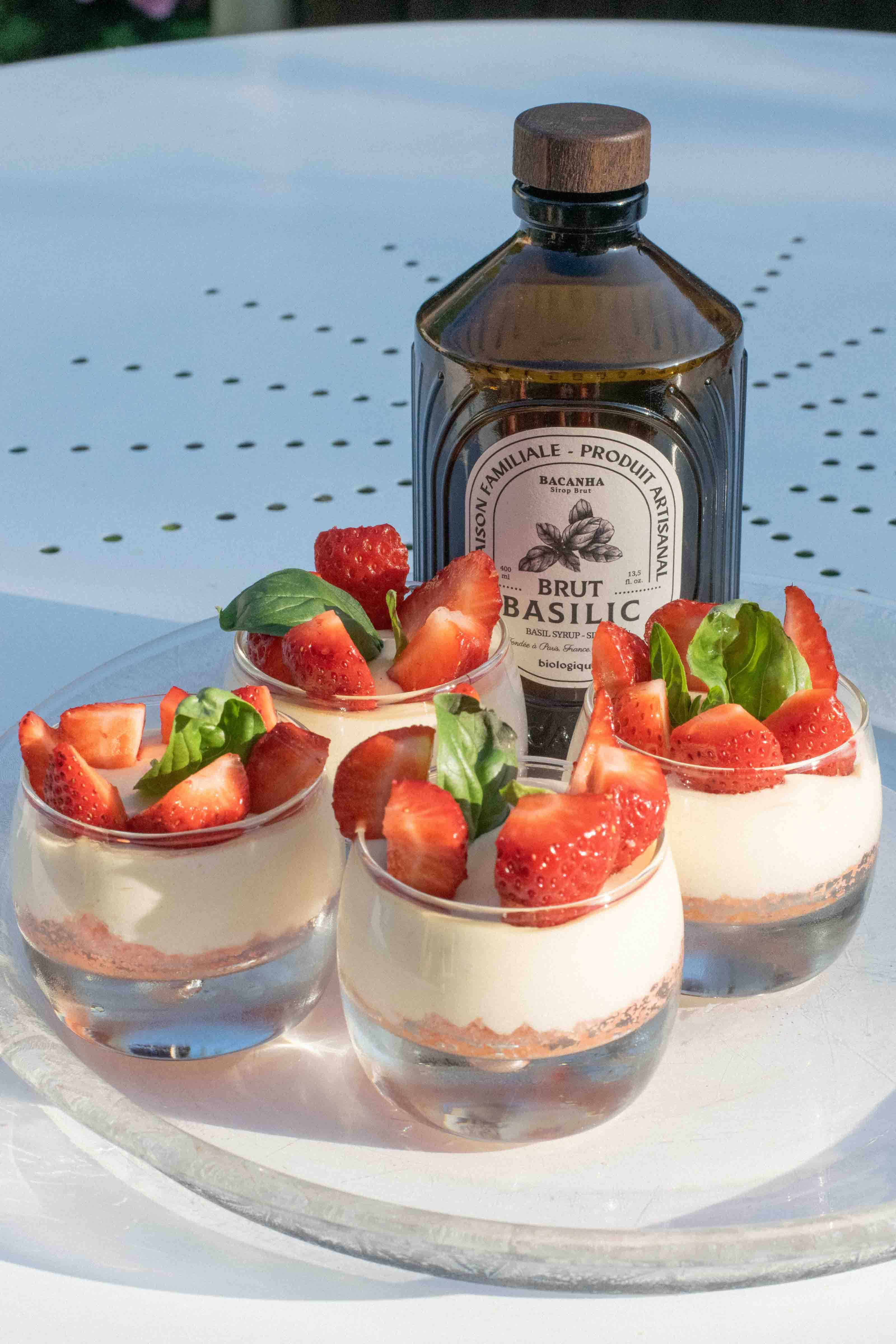 Sirop Brut de Basilic Bio - Bacanha