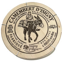 Camembert de Normandie AOP au lait cru 250g- Isigny Sainte-Mère