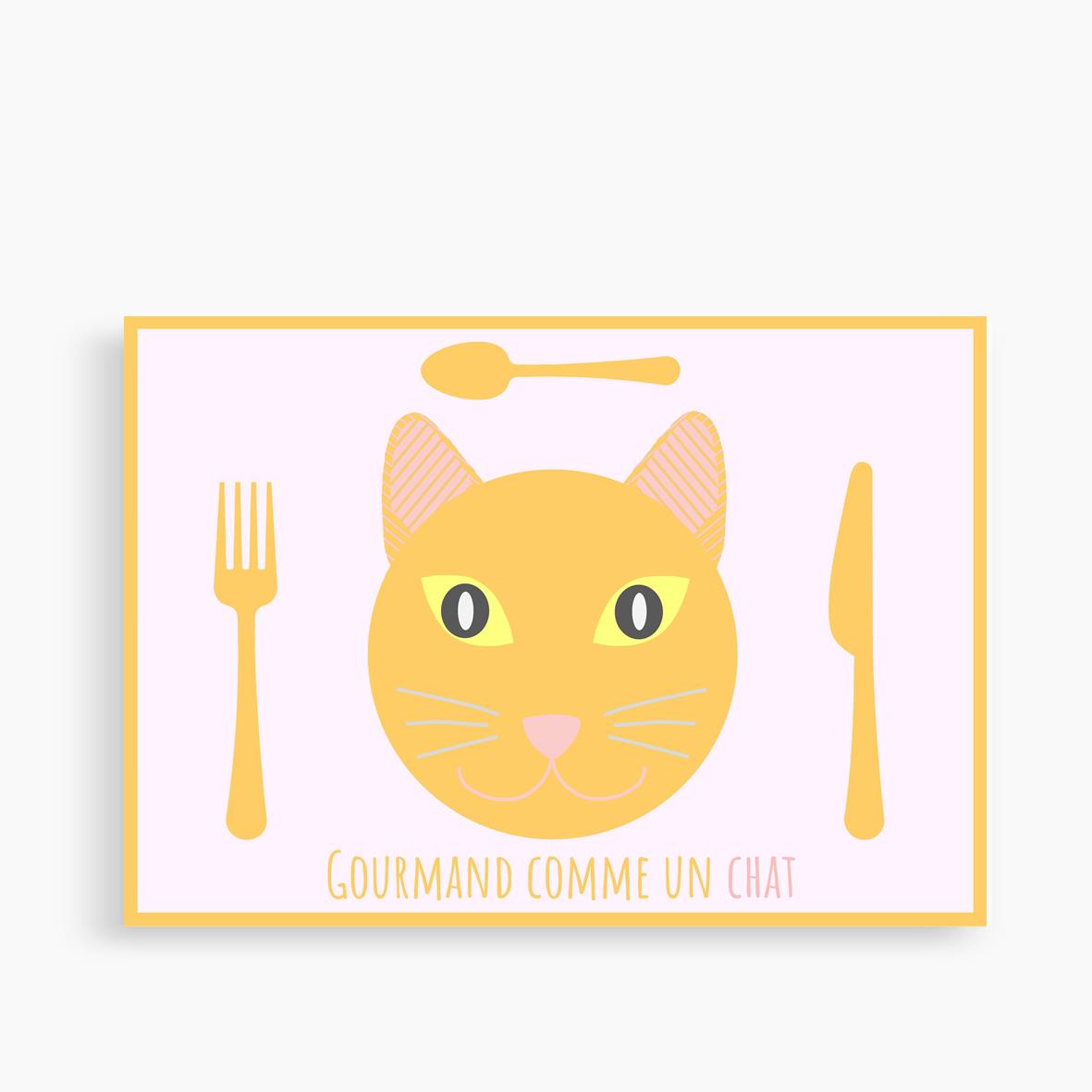 Set de Table - Chat - Little Bourricot