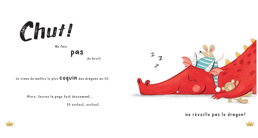 Chut pas un bruit ! (Dragon endormi) ? - Hachette