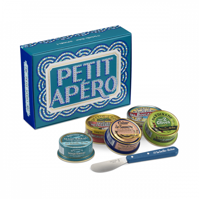 Coffret Petit Apéro & Opinel - La Belle-Iloise