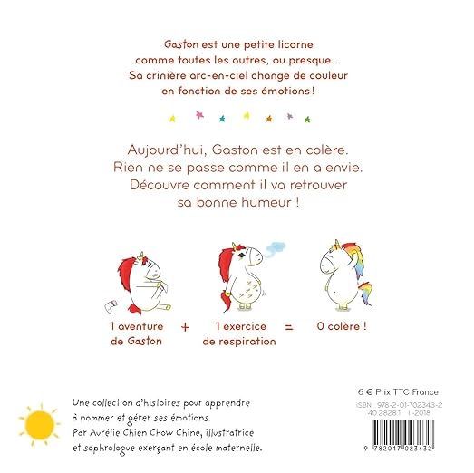 Les émotions de Gaston "Je suis en colère" (3+) - Hachettes Enfants