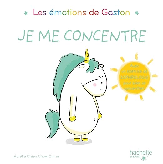 Les émotions de Gaston "Je me concentre" (3+) - Hachettes Enfants
