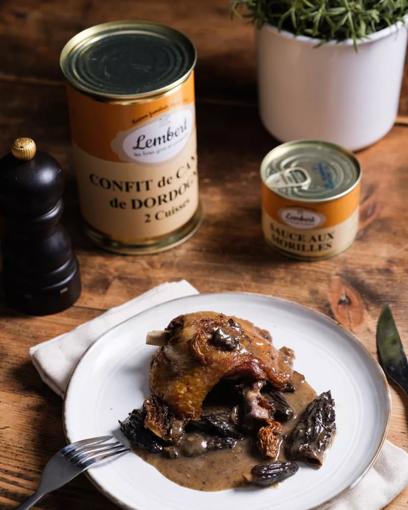 Confits de Canard 4 cuisses 1400g - Maison Lembert