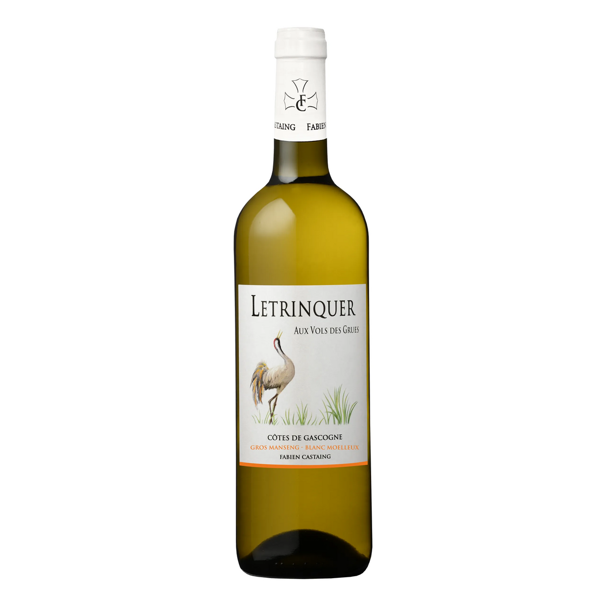 Côtes de Gascogne Letrinquer Aux Vols Des Grues 75cl l Vignobles Fabien Castaing (Copie)