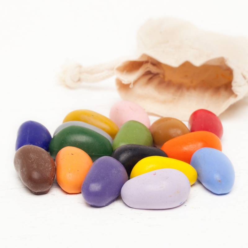 Sac de 16 crayons de couleurs (3+) - Crayons Rocks