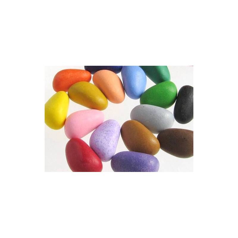 Sac de 16 crayons de couleurs (3+) - Crayons Rocks
