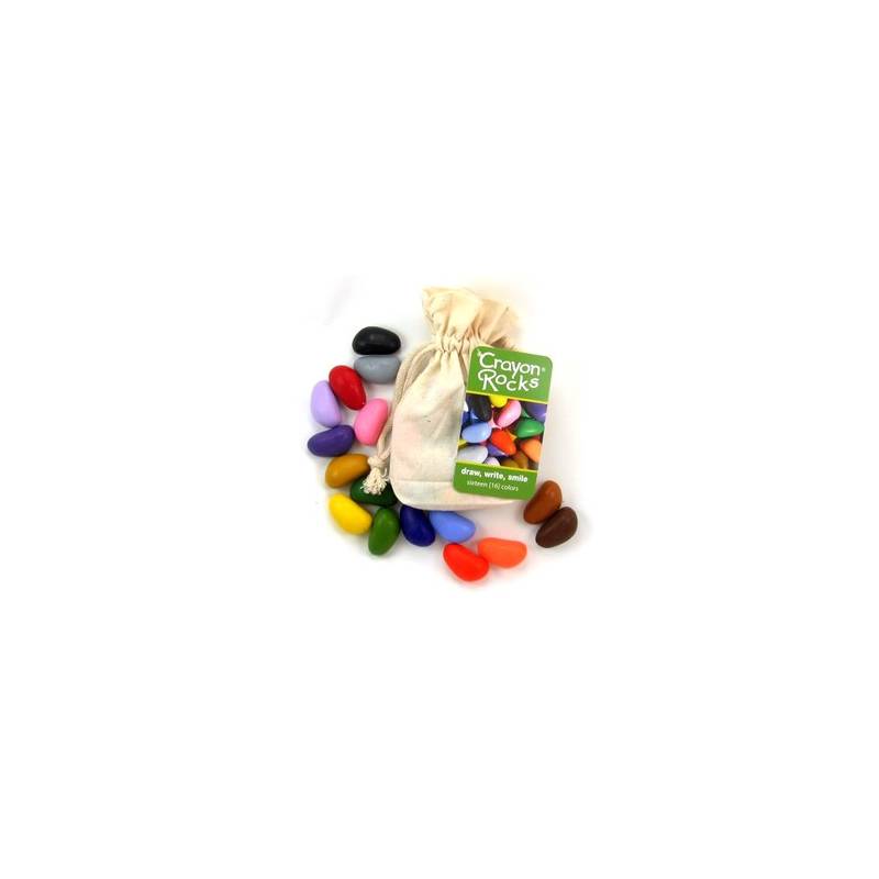 Sac de 16 crayons de couleurs (3+) - Crayons Rocks