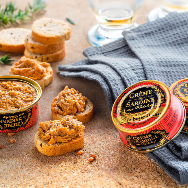 Crema de Sardinas con Whisky - La Belle-Iloise