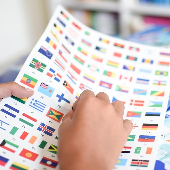 Pósteres adhesivos con la bandera de Poppik - Poppik
