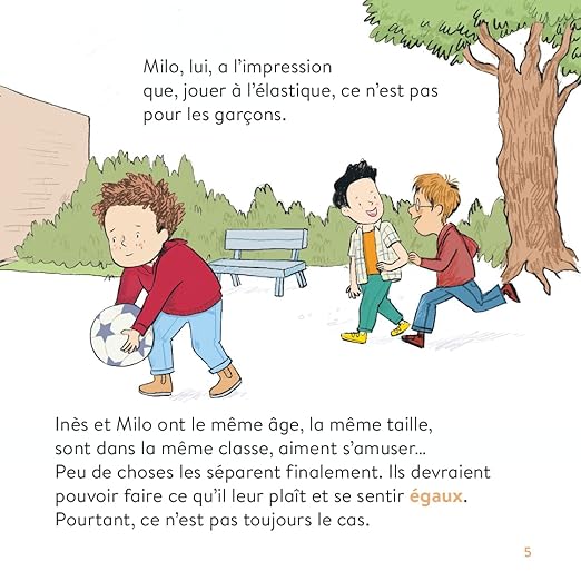 "Filles, garçons, tous égaux" Mes P'tits Pourquoi (4-7ans) - Edition Milan