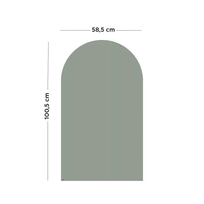 Tableau magnétique Arche coloré Emeraude – 1mx58cm  - Ferflex