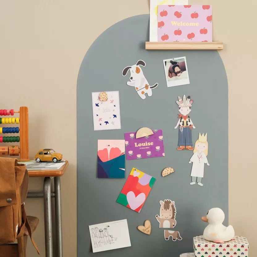 Tableau magnétique Arche coloré Emeraude – 1mx58cm  - Ferflex