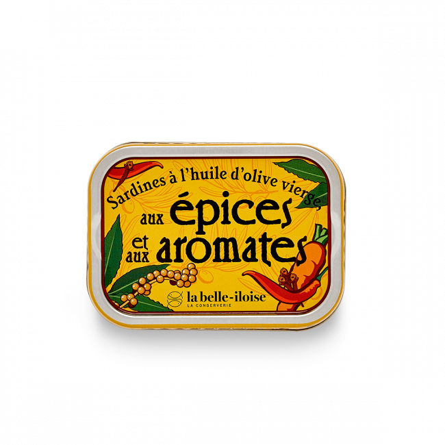Sardines aux Épices et Aromates - La Belle-Iloise