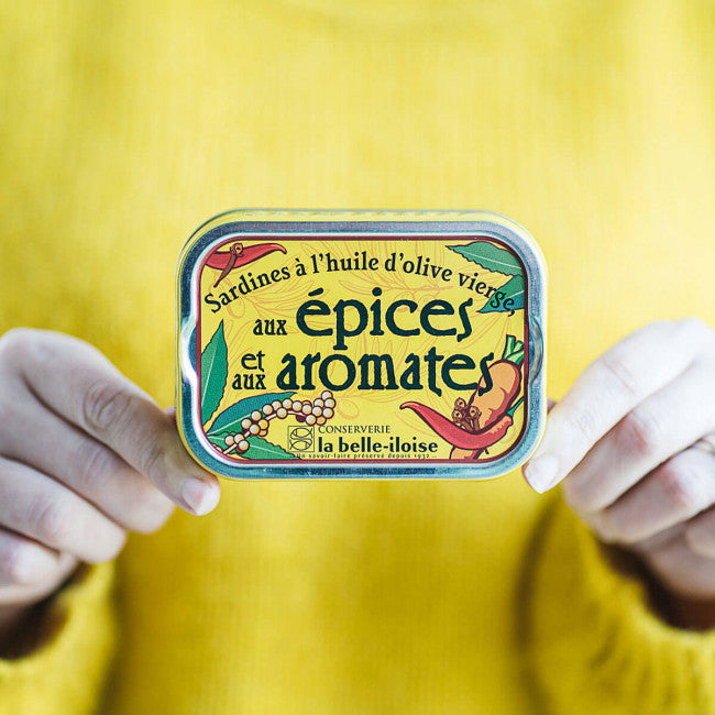 Sardines aux Épices et Aromates - La Belle-Iloise