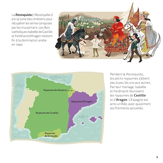 "L'Espagne" Mes P'tites Questions (7-11 ans) - Edition Milan