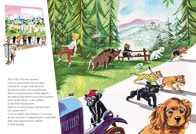 Caroline en Europe (3+) - Hachette