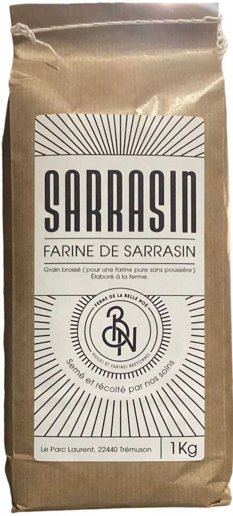 Harina de trigo sarraceno 1 kilo - Ferme de la belle Noé