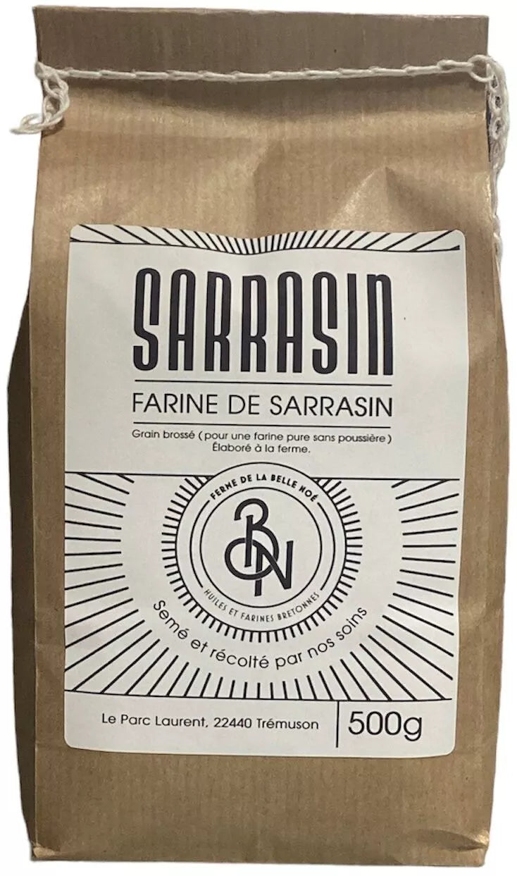 Harina de trigo sarraceno 500 g - Granja Belle Noé