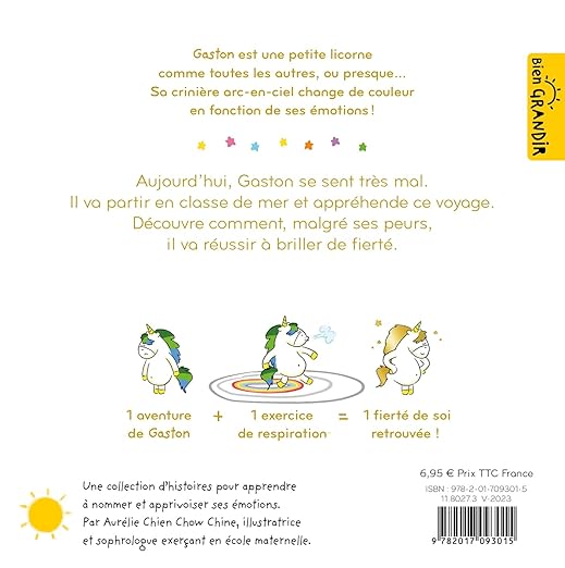 Les émotions de Gaston "Je suis fier" (3+) - Hachettes Enfants