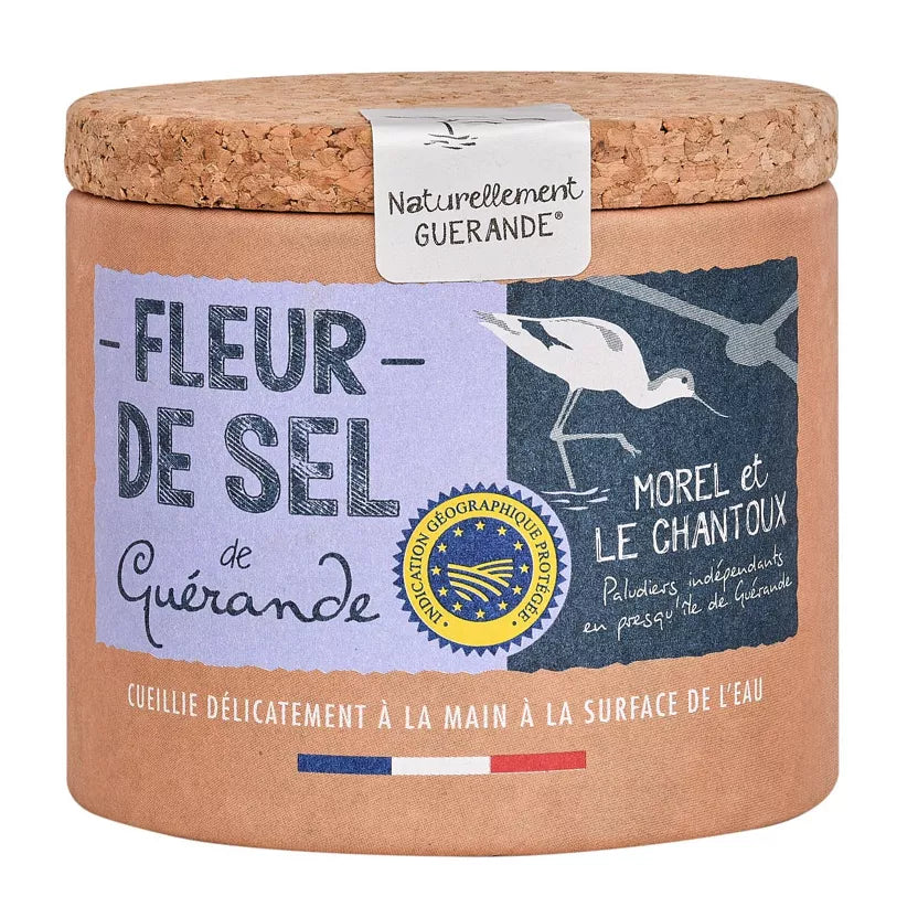 Fleur de sel de Guérande IGP 100 g - L'Atelier du Sel- Morel et Le Chantoux