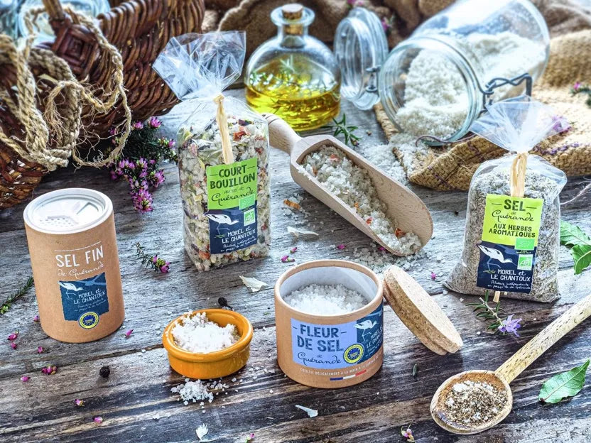 Fleur de sel de Guérande IGP 100 g - L'Atelier du Sel- Morel et Le Chantoux