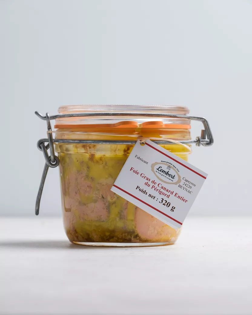 Foie gras de canard entier 320G- Maison Lembert