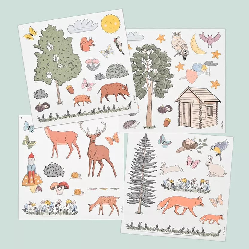 57 magnets "Dans la forêt" - Ferflex