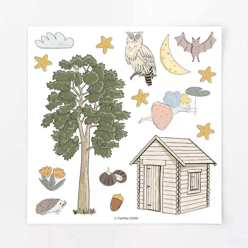 57 magnets "Dans la forêt" - Ferflex