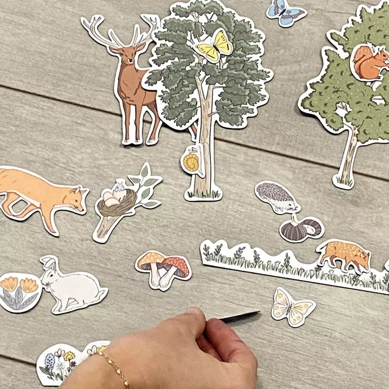 57 magnets "Dans la forêt" - Ferflex