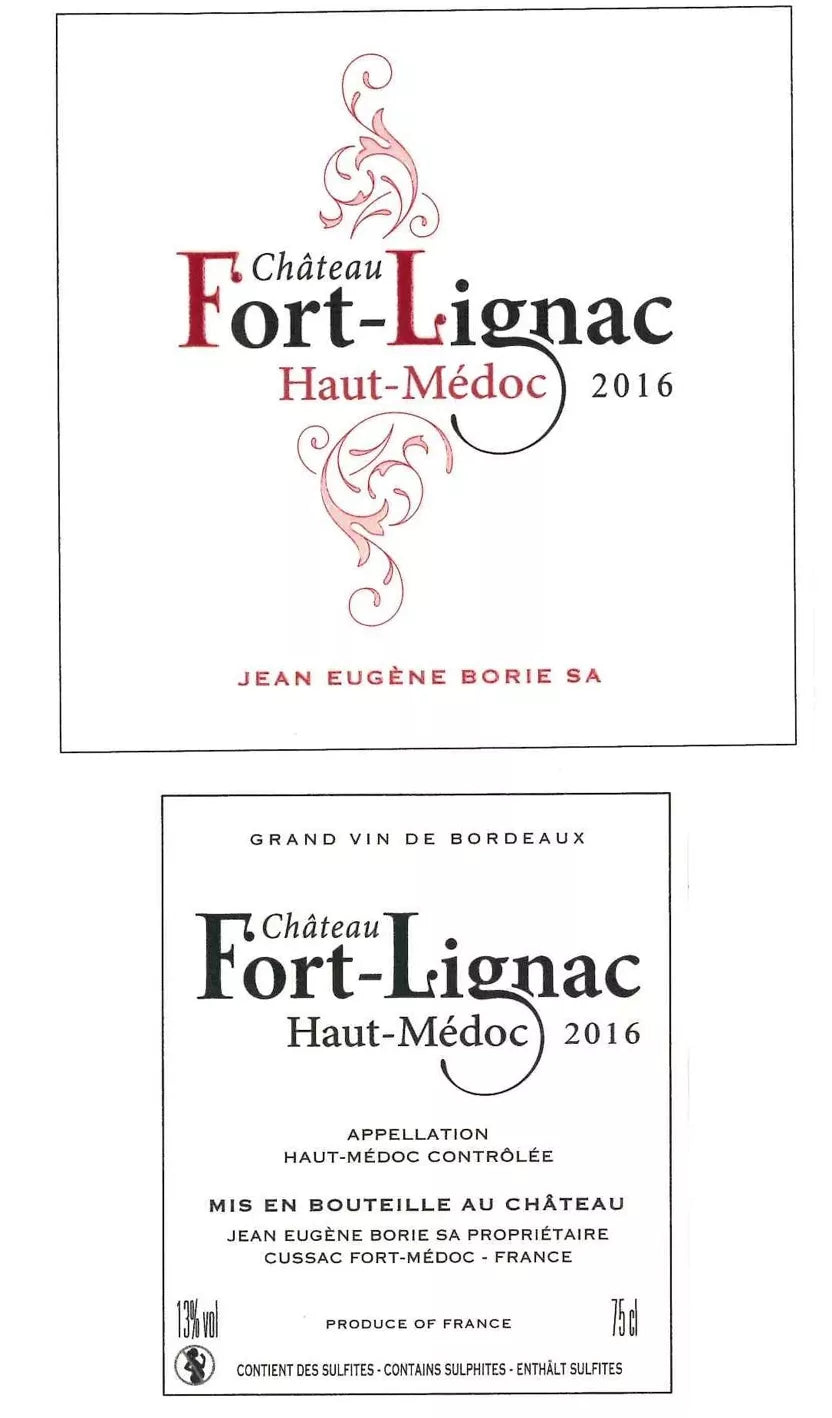 Château Fort-Lignac Haut-Médoc 2017 Bordeaux l Domaine Rivière