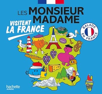 Los personajes de Mr. Men y Little Miss visitan Francia