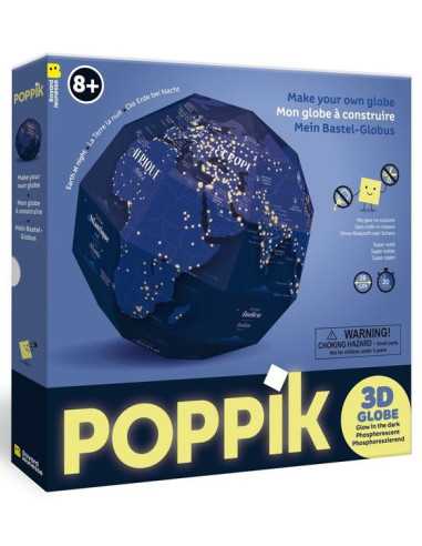 Globe à construire Notre Planète de nuit - Poppik