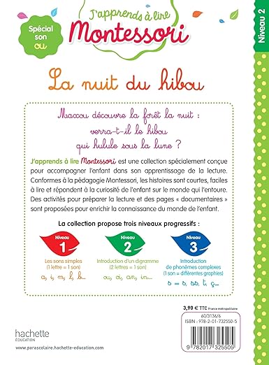 La Noche del Búho, Nivel 2 - Aprendo a Leer Montessori