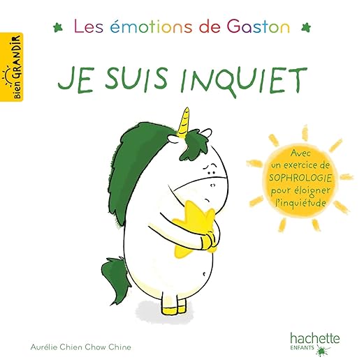 Les émotions de Gaston "Je suis inquiet" (3+) - Hachettes Enfants