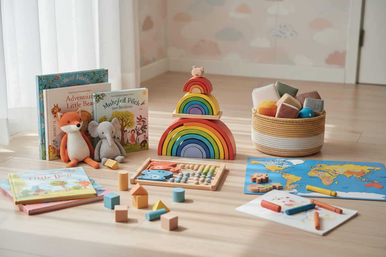 Jeux, livres et objets pour enfant