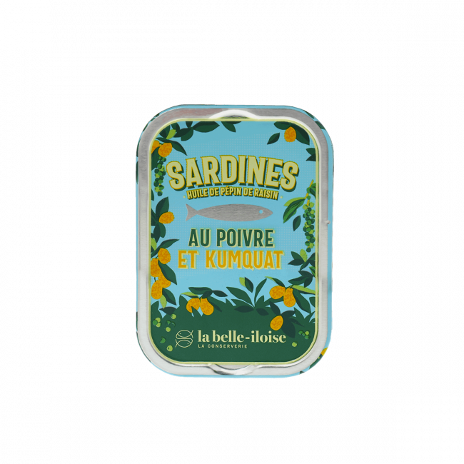 Sardines au Poivre Vert et Kumquat - La Belle-Iloise