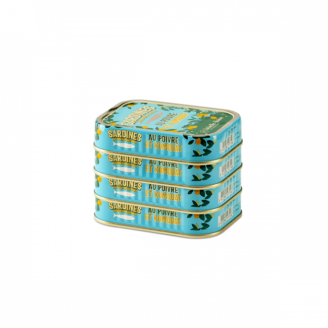 Sardines au Poivre Vert et Kumquat - La Belle-Iloise