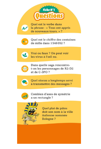 350 quiz pour réviser du CM1 au CM2 (9-10 ans) - Les Incollables