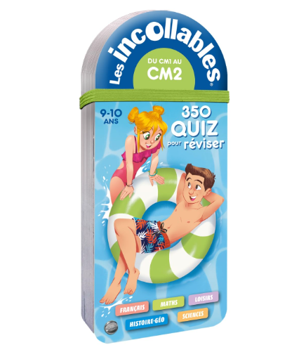350 quiz pour réviser du CM1 au CM2 (9-10 ans) - Les Incollables