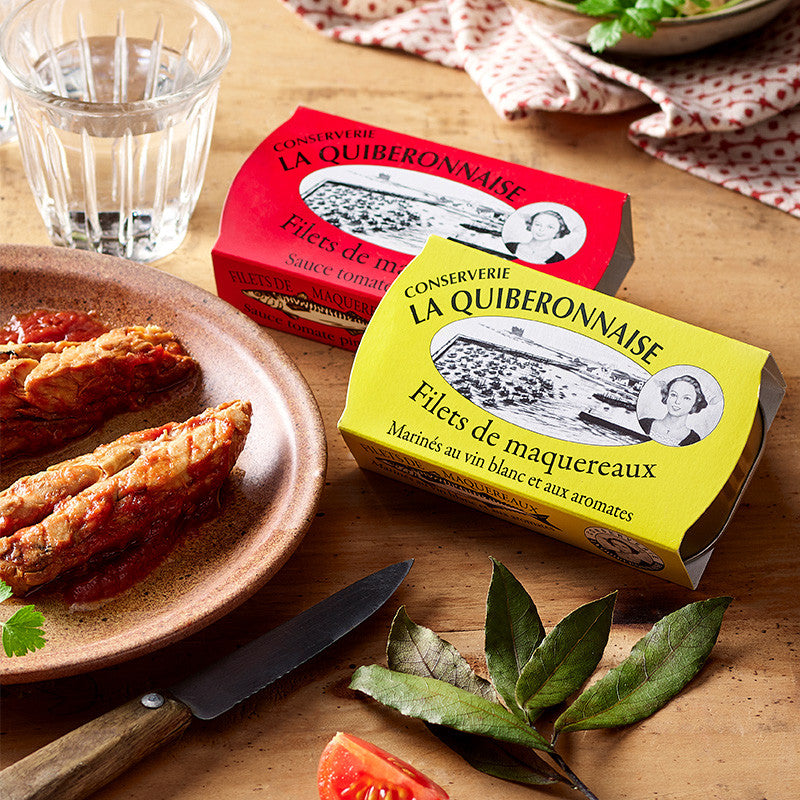 Filets de Maquereaux sauce tomate - La Quiberonnaise