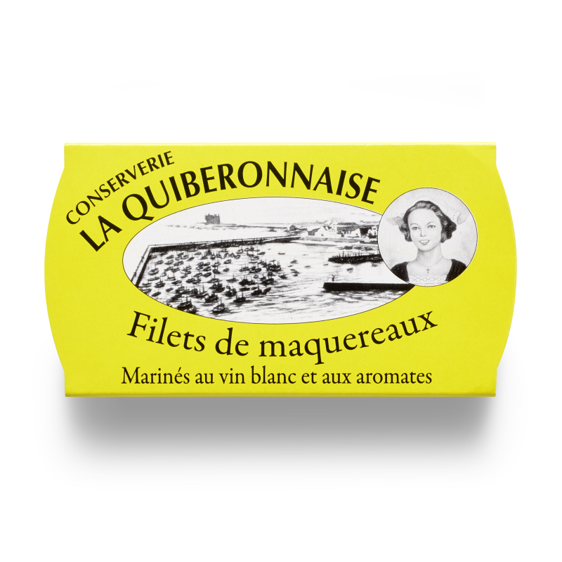 Filets de Maquereaux au vin blanc et aromates - La Quiberonnaise