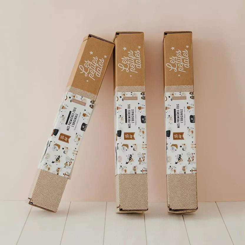 Affiche "Mis Primeras veces" + tampon - Les Petites Dates