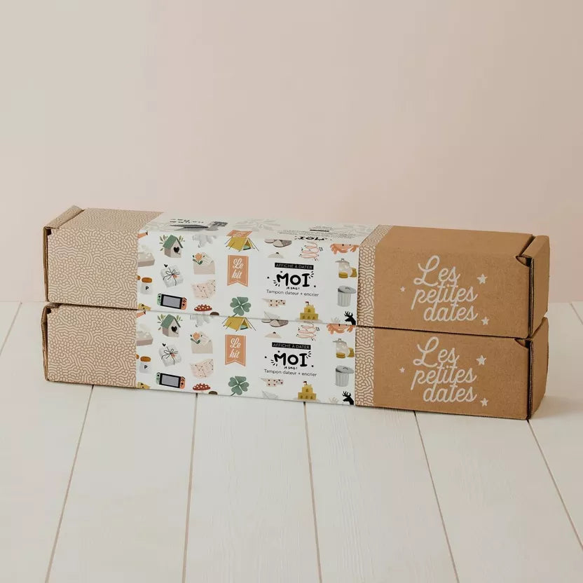 Affiche "Moi je sais" + tampon - Les Petites Dates