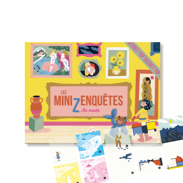 Las miniinvestigaciones "En el museo" (4+) - Bayard Jeunesse