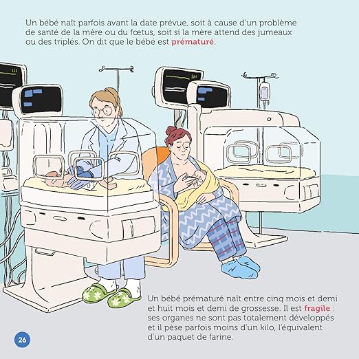 "La Naissance, l′incroyable début d′une vie" Mes P'tits Docs + (7-11 ans) - Edition Milan