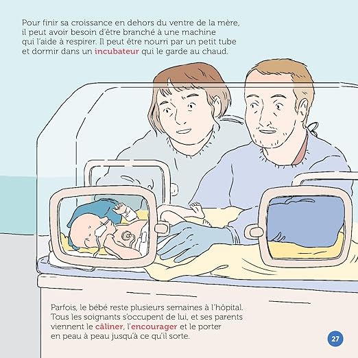 "La Naissance, l′incroyable début d′une vie" Mes P'tits Docs + (7-11 ans) - Edition Milan